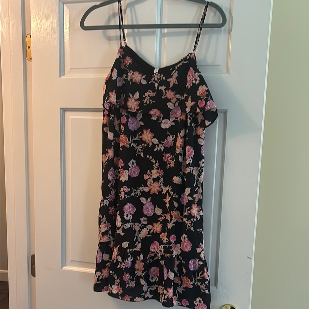 Floral Spaghetti Strap Dress